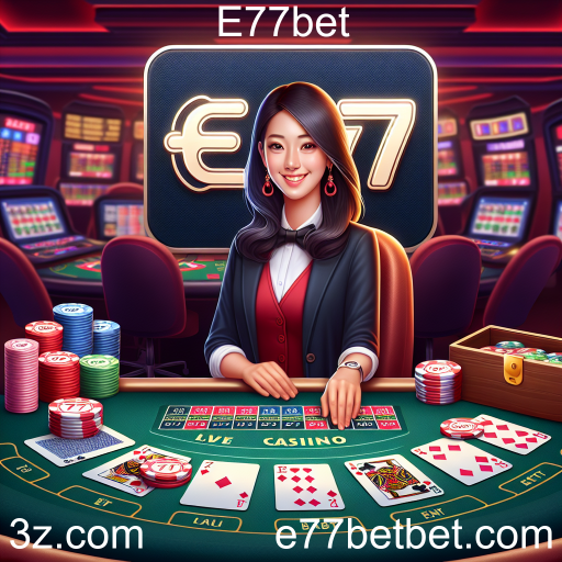 Descubra a Emoção do Cassino Ao Vivo na E77bet