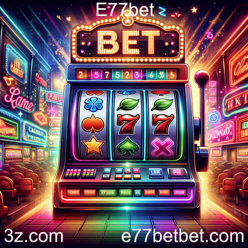 Os Caça-Níqueis no E77bet: Diversão e Emoção em Cada Rotação